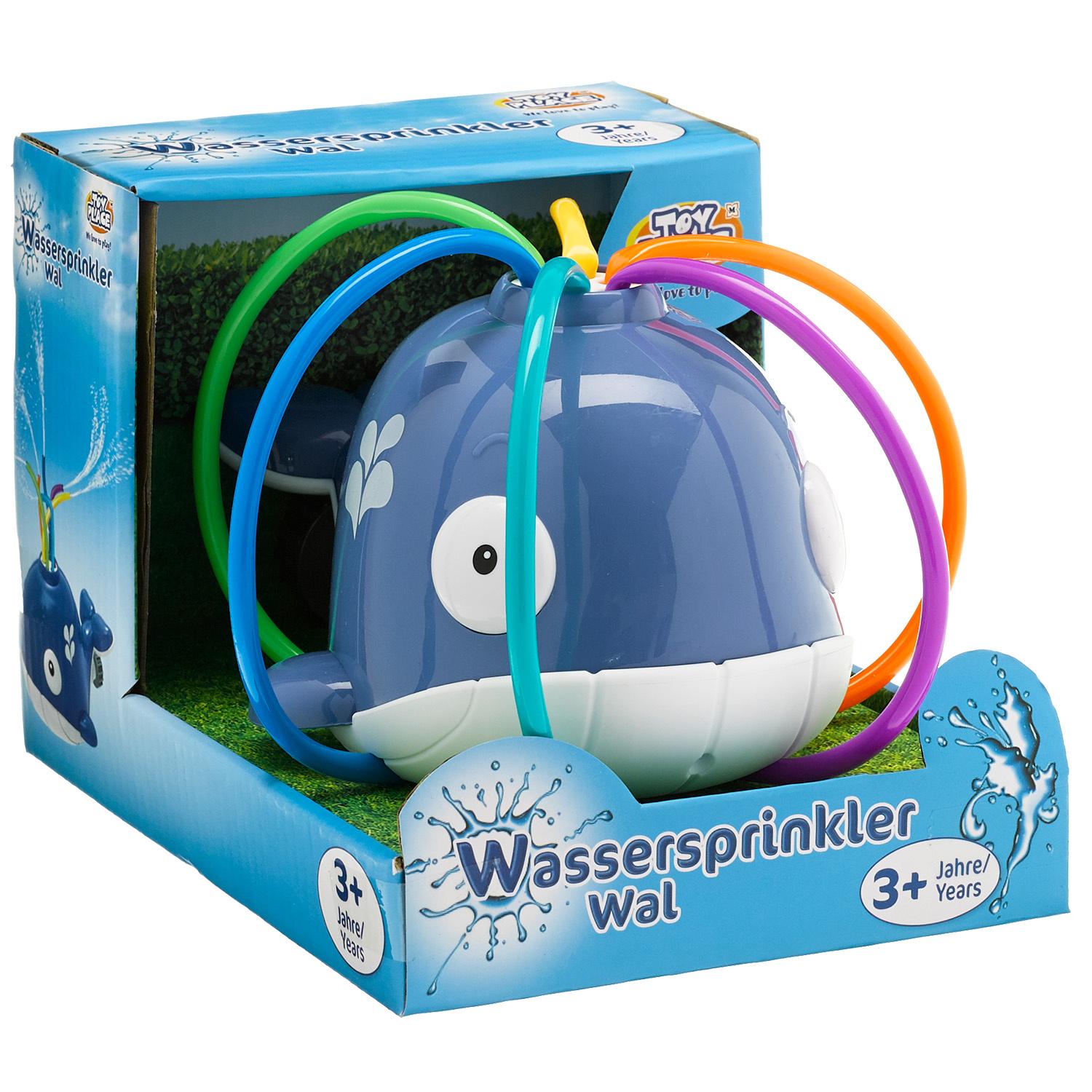 Produktbild Müller - Toy Place - Wassersprinkler Wal - mit Stecker für Standard-Gartenschlauch, 2-fach sortiert, 1 Stück, Wasserspielzeug 4 von 4