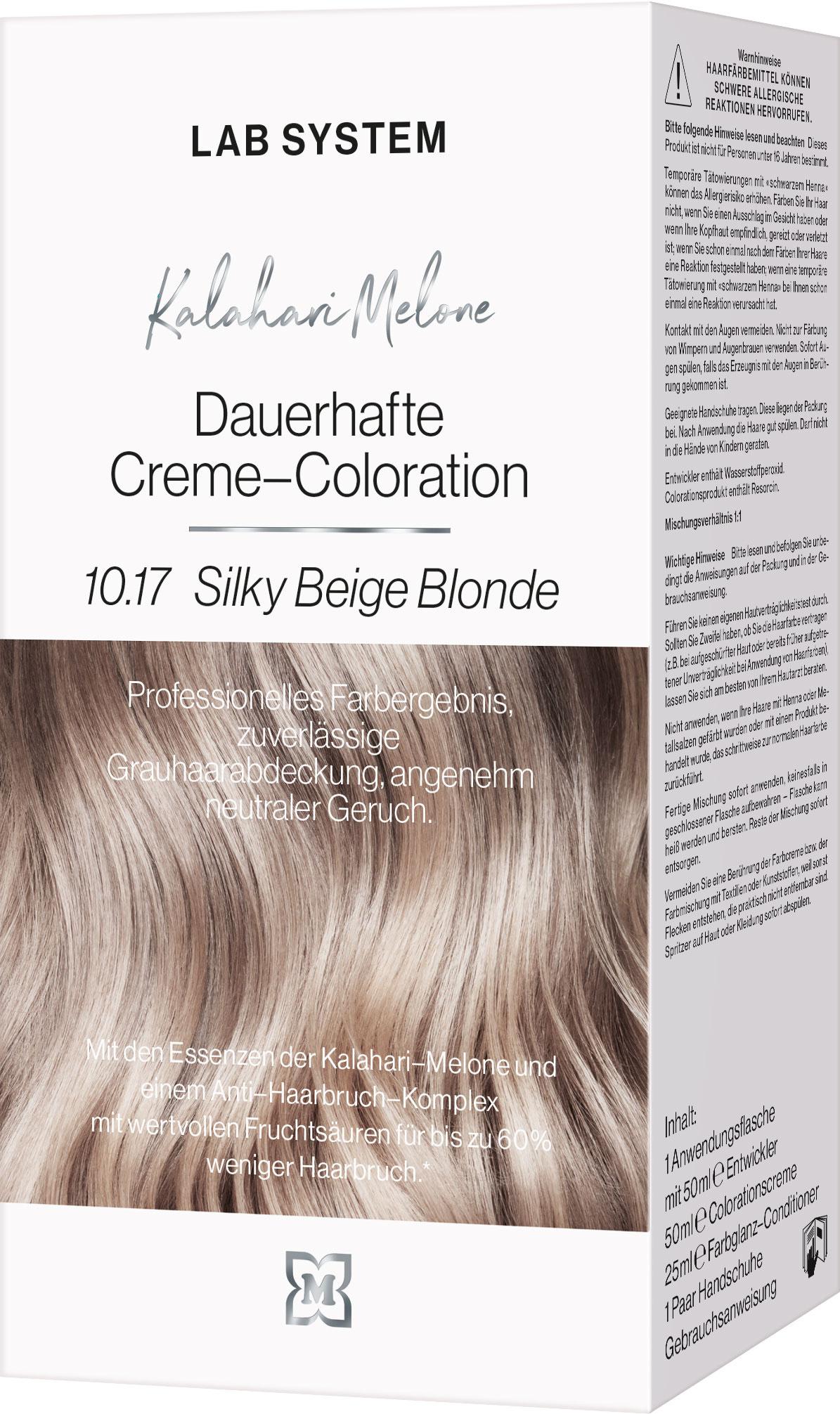 LAB SYSTEM Dauerhafte Creme-Coloration