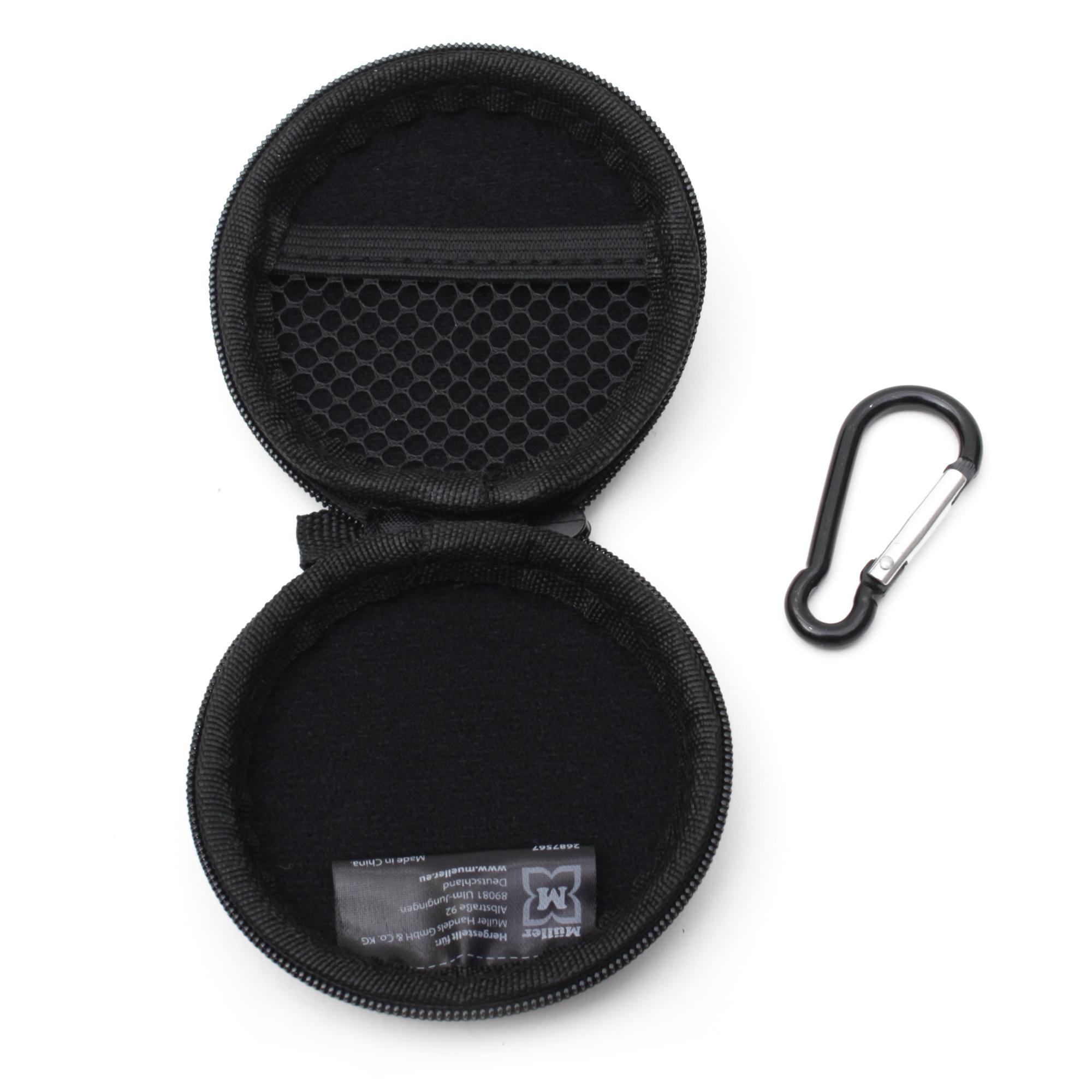 Produktbild Schutztasche für In-Ear Kopfhörer Farbe: Schwarz 3 von 3