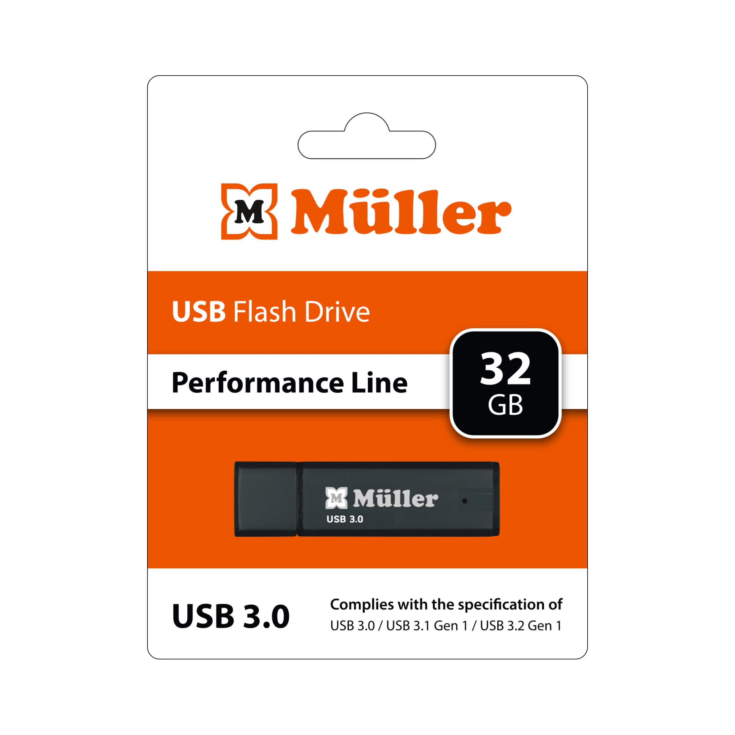 Müller USB-Stick 3.0 Performance Line
