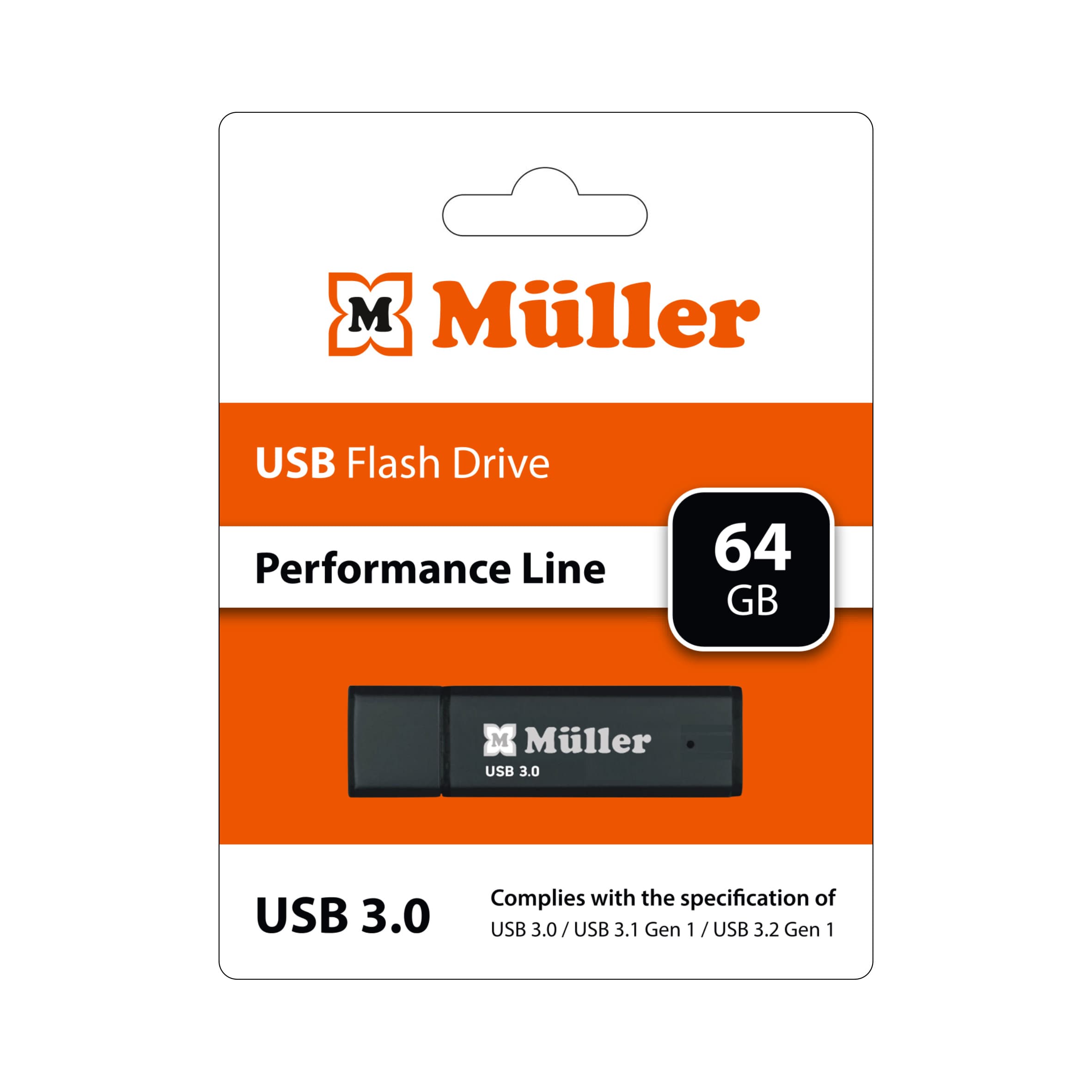 Müller USB-Stick 3.0 Performance Line