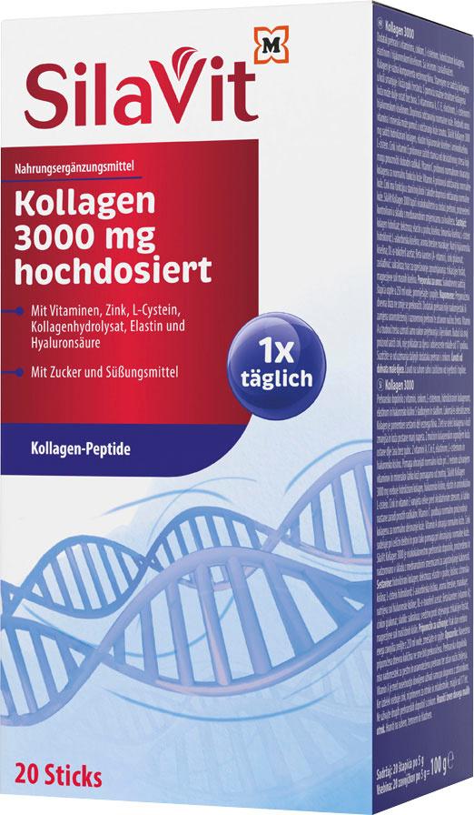 SilaVit Kollagen 3000 mg hochdosiert