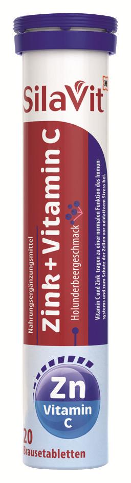 SilaVit Zink + Vitamin C Brausetablette