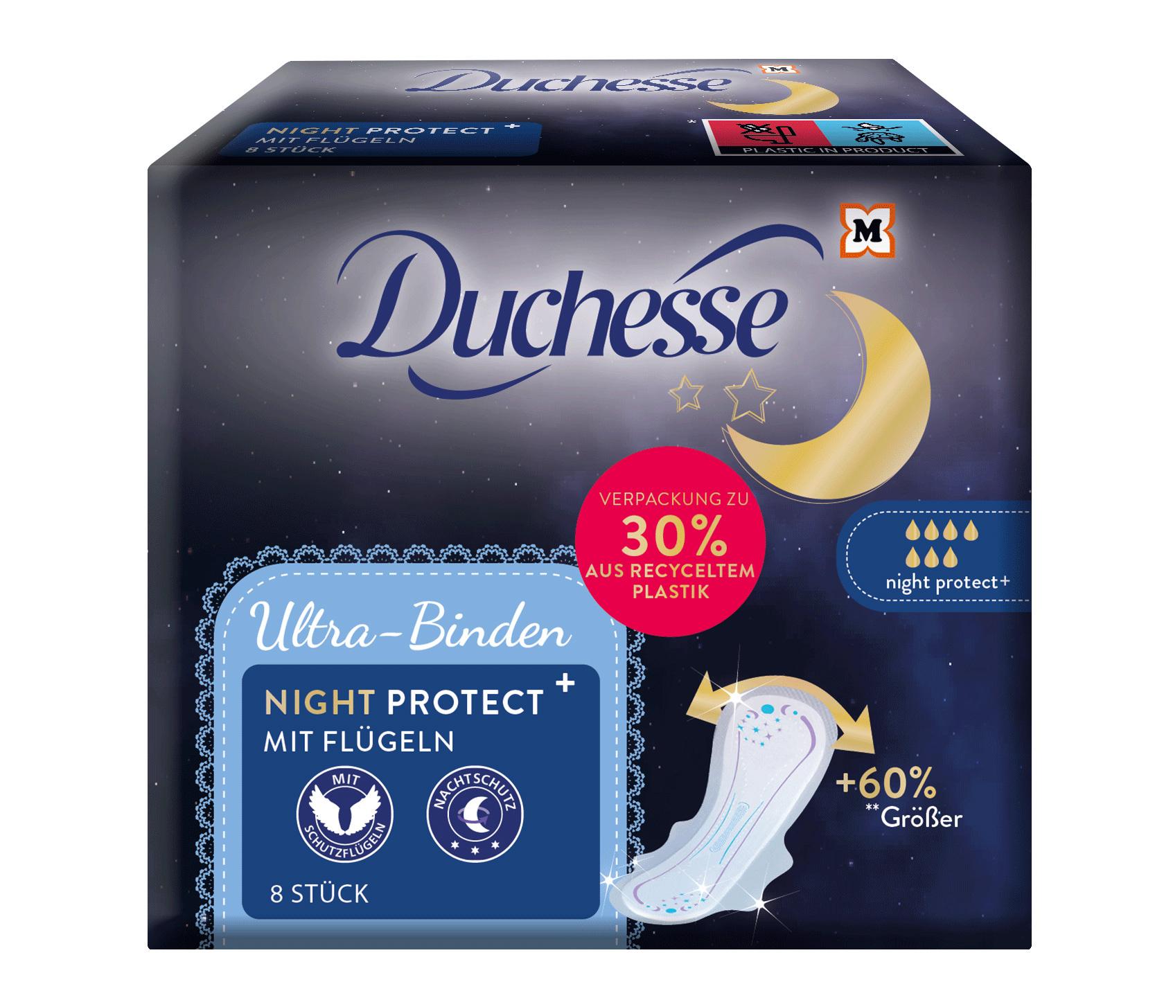 Duchesse Ultra-Binden NIGHT Protect+