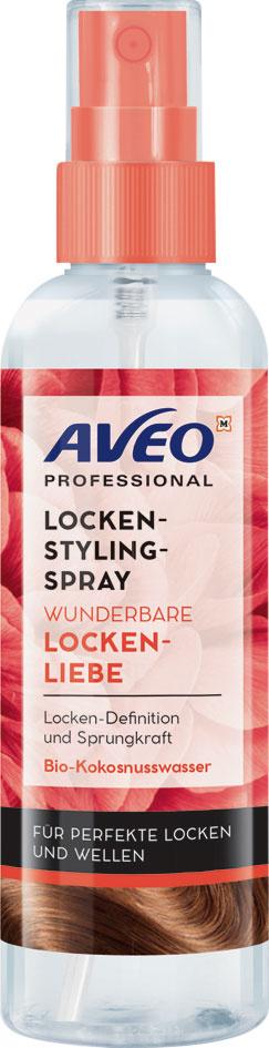 AVEO Professional Locken Styling Spray Wunderbare Lockenliebe