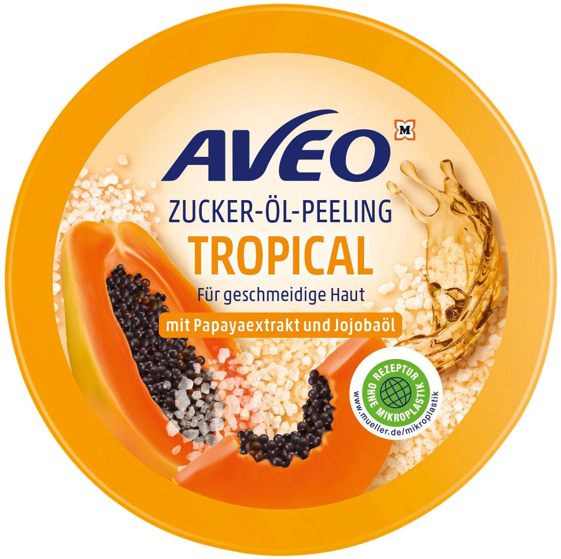 AVEO Zucker-Öl-Peeling Tropical