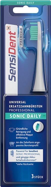 SensiDent Ersatzzahnbürsten Professional Sonic Daily