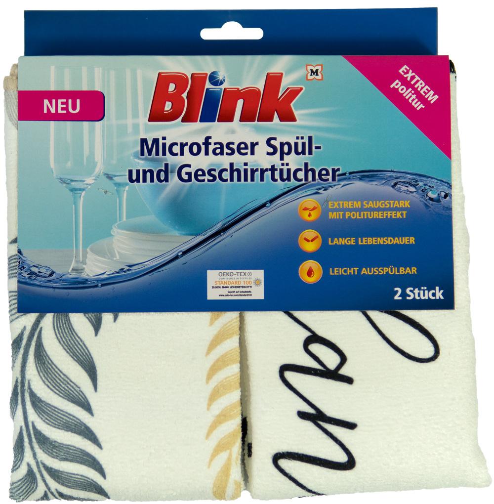 Blink Microfaser Spül- und Geschirrtücher