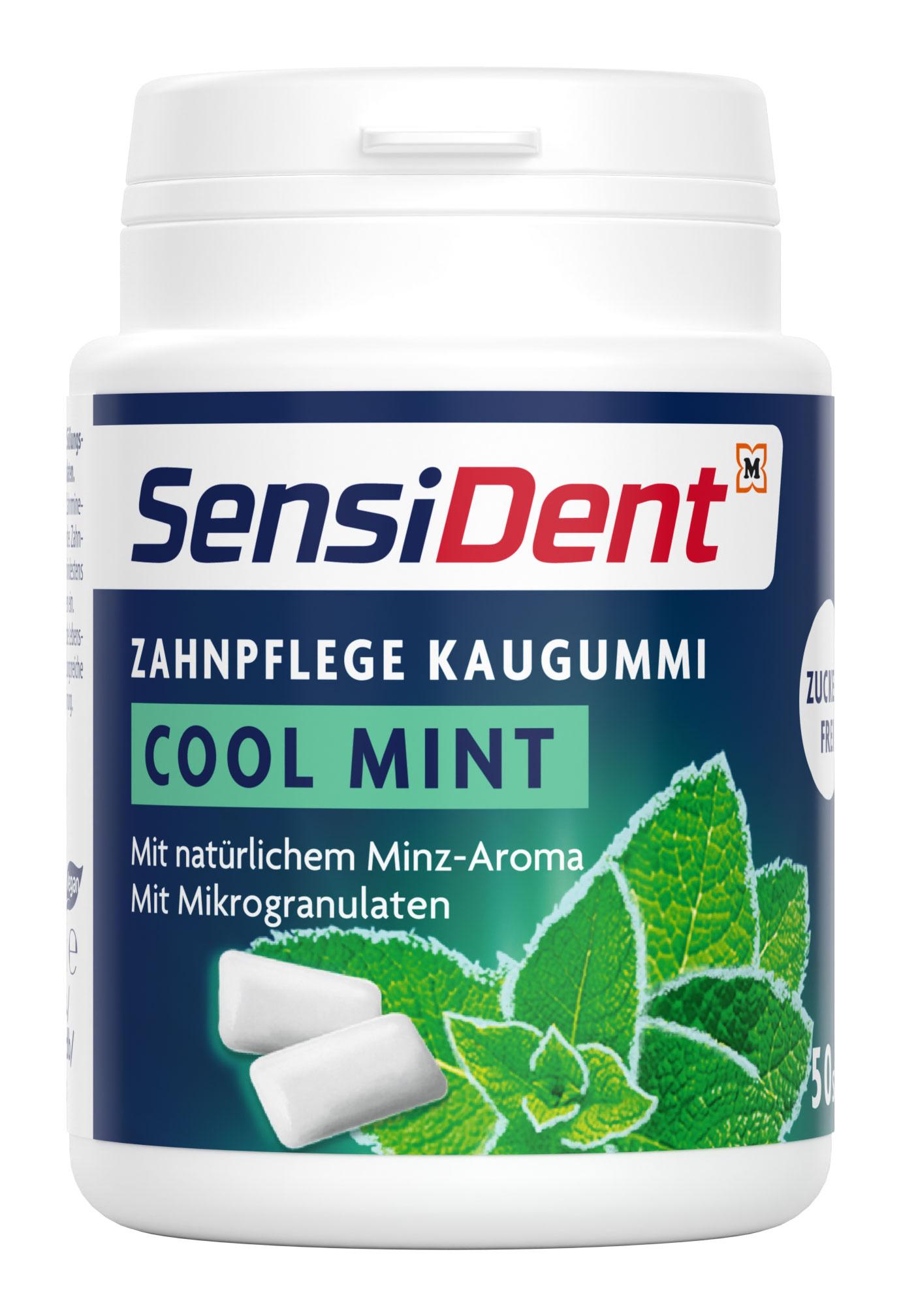 SensiDent Zahnpflege Kaugummi Cool Mint