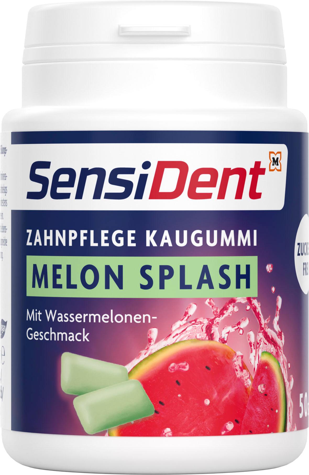 SensiDent Kaugummi Zahnpflege Melon Splash