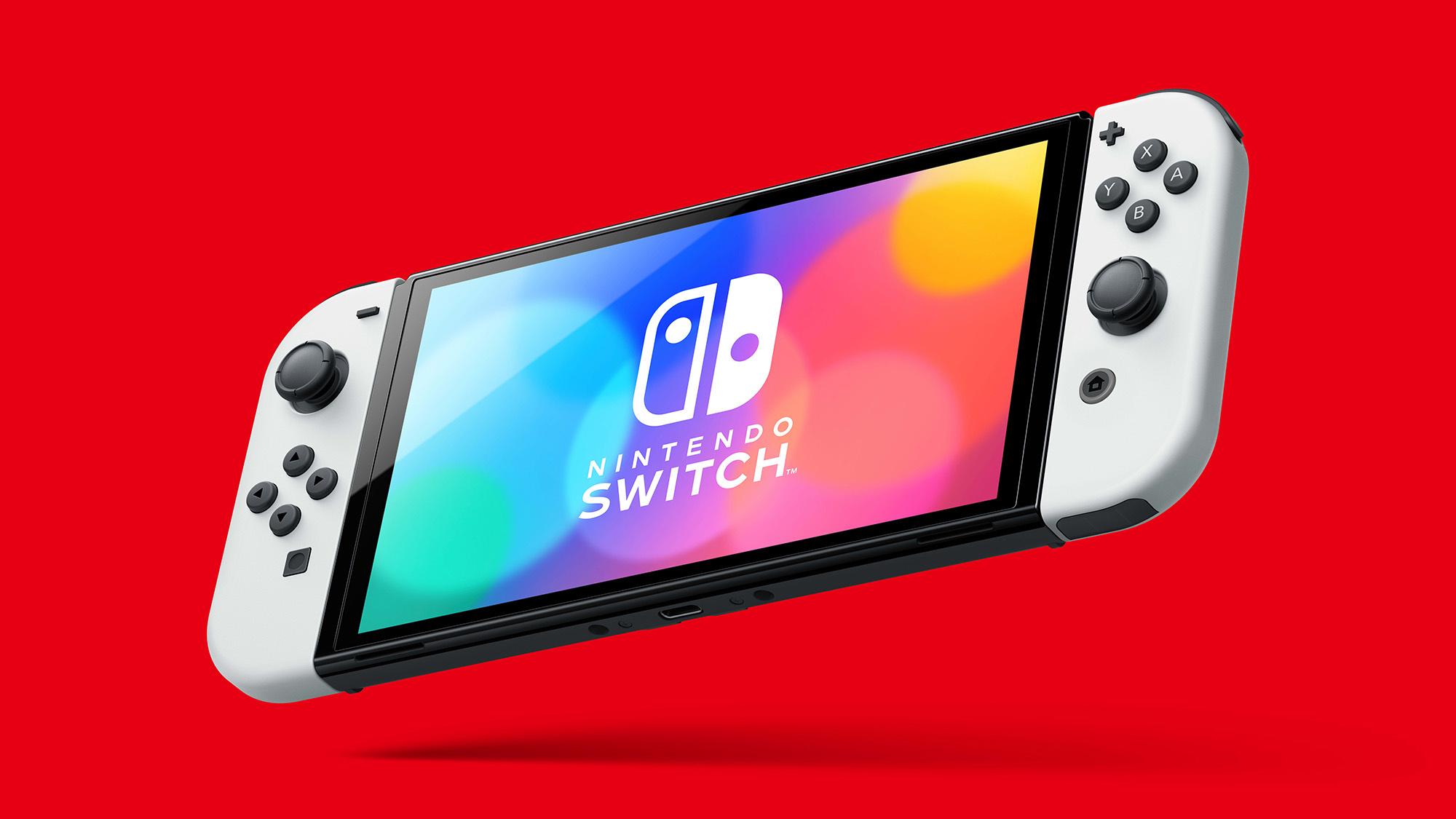 Produktbild Nintendo Switch (OLED-Modell) Weiss 4 von 5