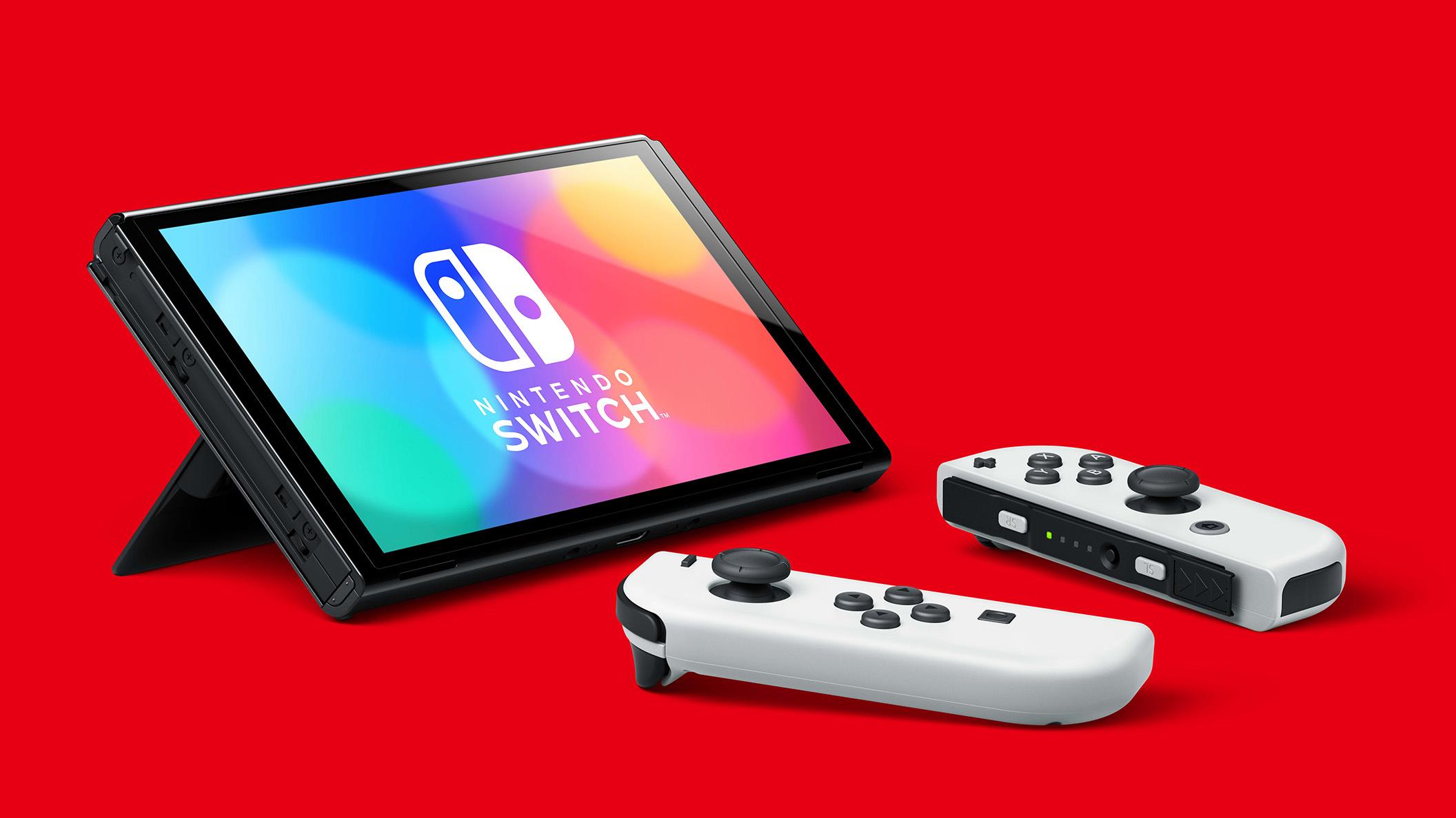 Produktbild Nintendo Switch (OLED-Modell) Weiss 5 von 5