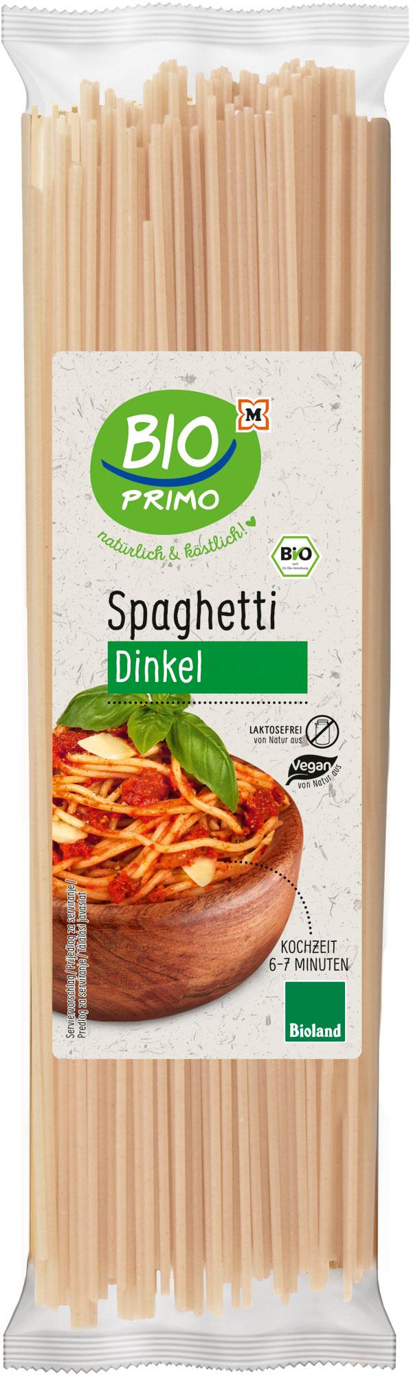 BIO PRIMO Bioland-Dinkel Spaghetti