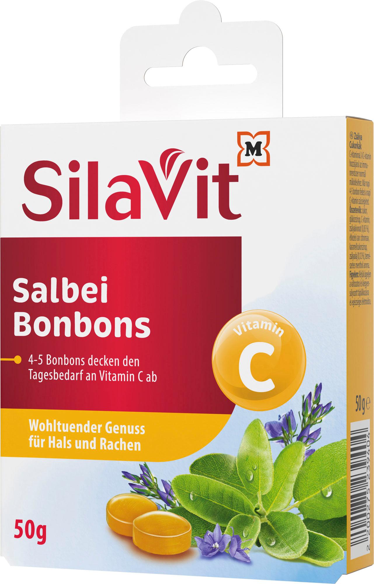 SilaVit Salbeibonbons Vitamin C