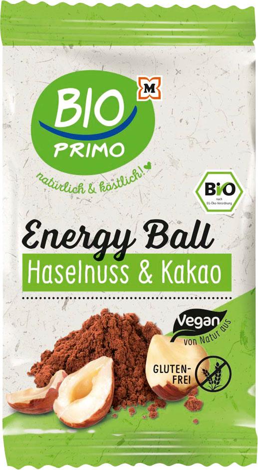 BIO PRIMO Bio Energy Ball Haselnuss&Kakao