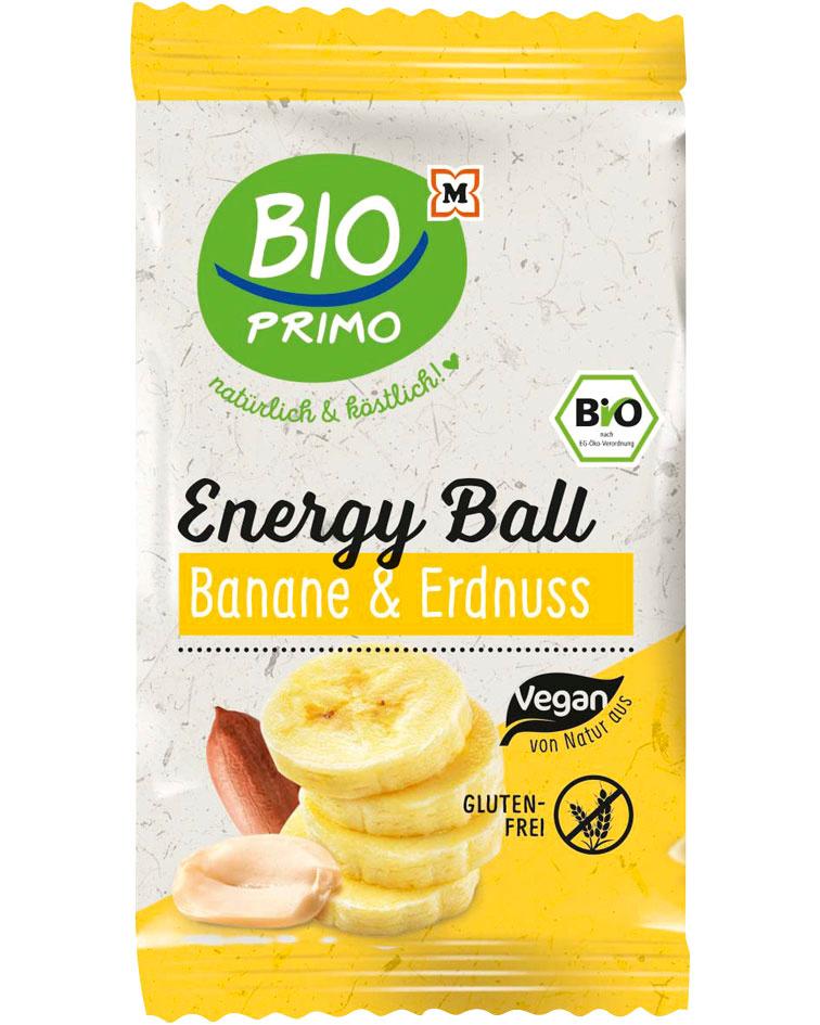 BIO PRIMO Bio Energy Snack Banane&Erdnuss