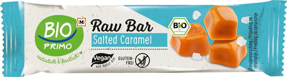 BIO PRIMO Bio Riegel Raw Bar Salted Caramel