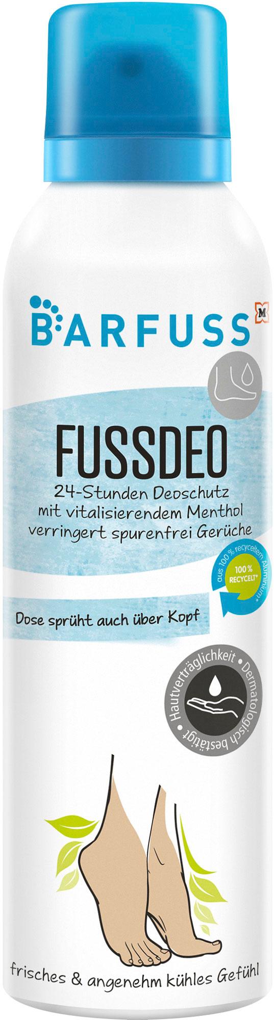 BARFUSS Fussdeo 24-Stunden Deoschutz