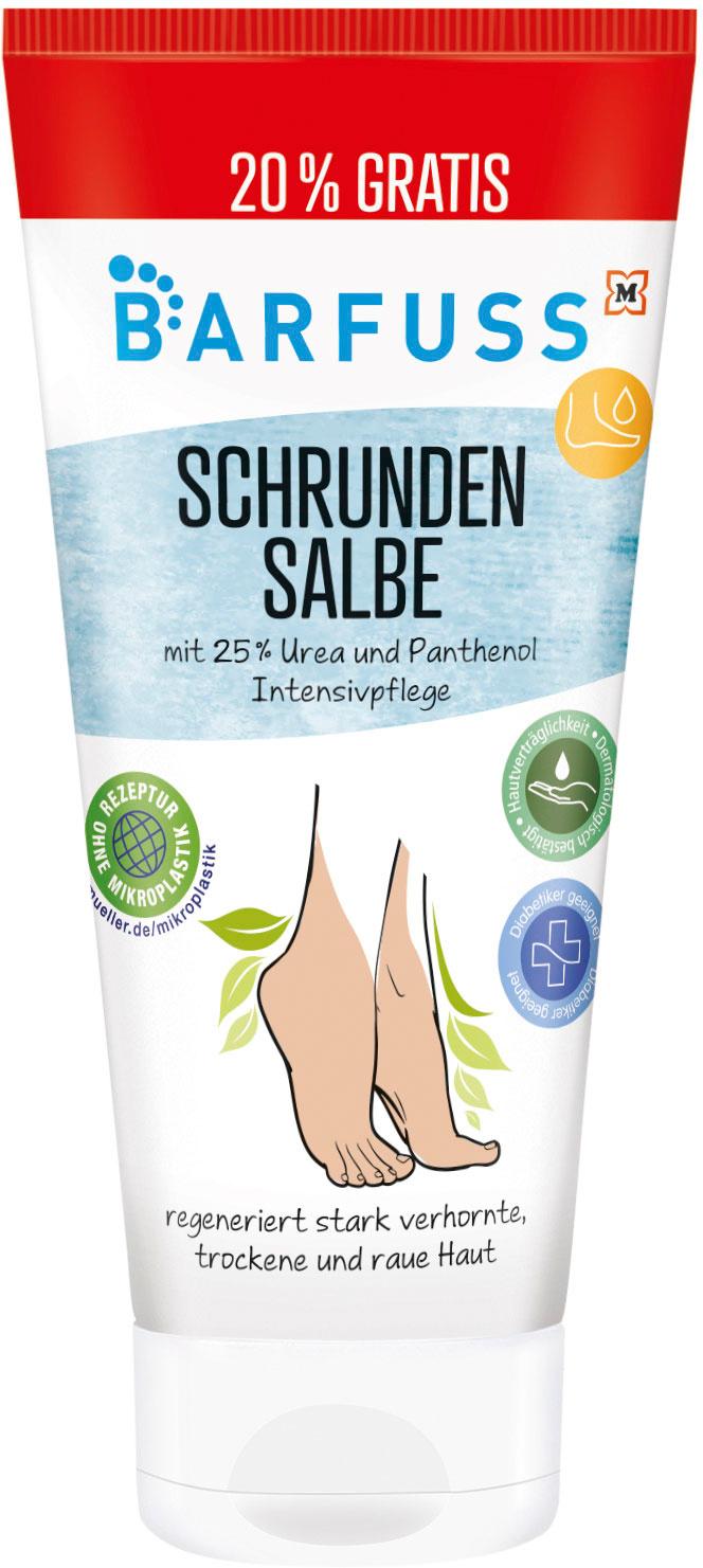 BARFUSS Schrundensalbe Urea Panthenol Keratin