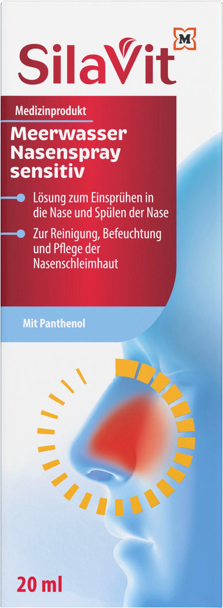 SilaVit Nasenspray Meerwasser Sensitiv