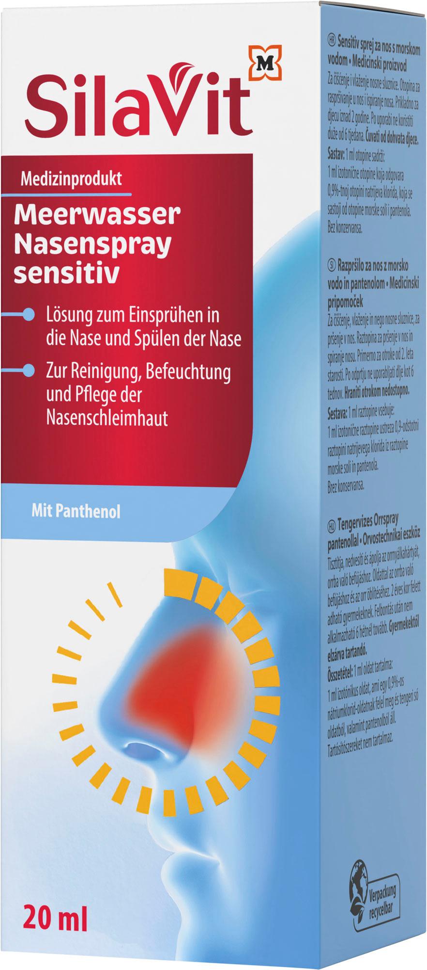 Produktbild SilaVit Nasenspray Meerwasser Sensitiv 2 von 2