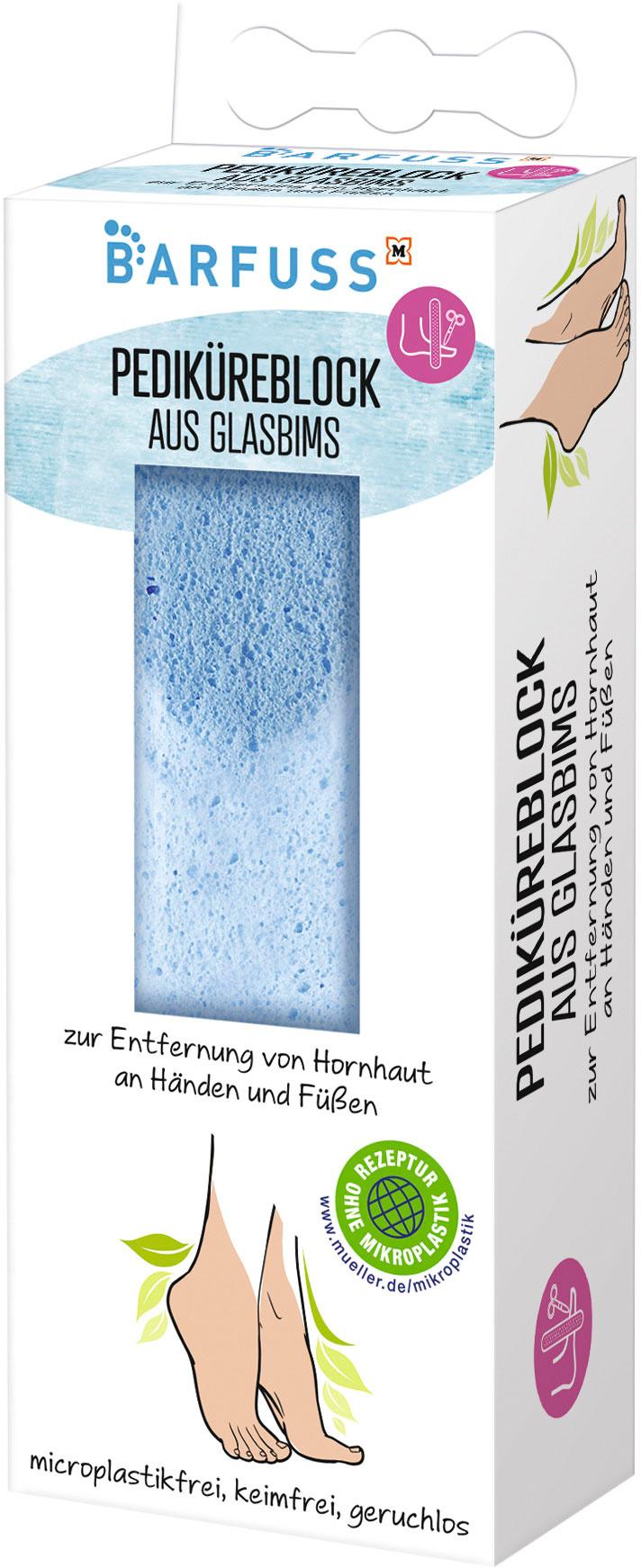 BARFUSS Pediküreblock Glasbims