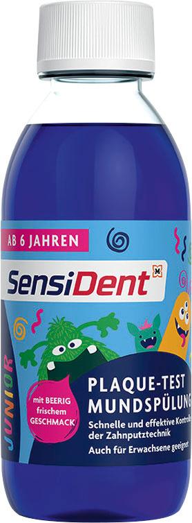 SensiDent Mundspülung Plaque Test Junior