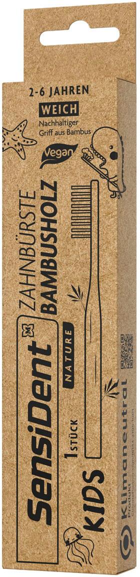 Produktbild SensiDent Zahnbürste Bambusholz Kids 2 von 2