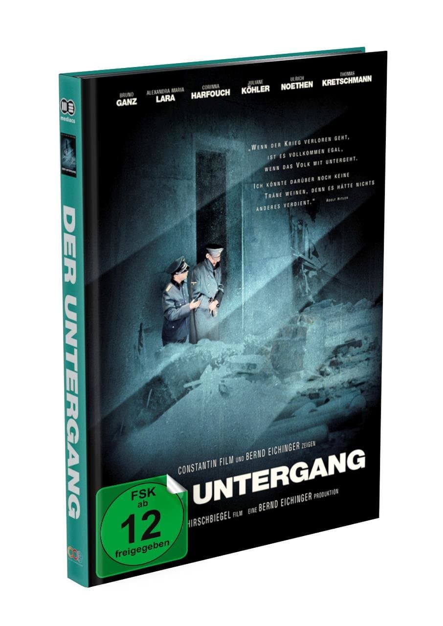 DER UNTERGANG – 2-Disc Mediabook Cover A (Blu-ray + DVD) Limited 999 Edition
