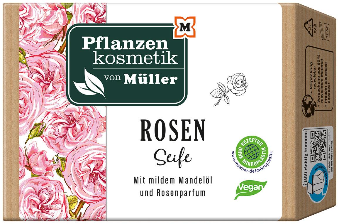 Pflanzenkosmetik von Müller Rosen Seife