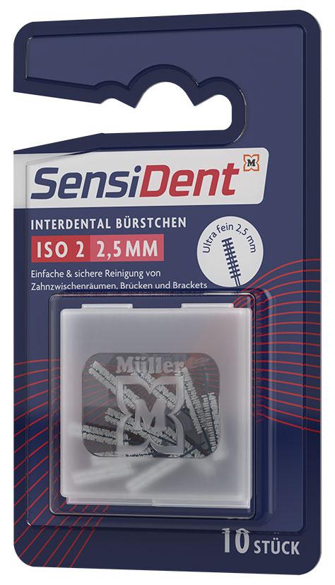 Produktbild SensiDent Interdental Bürstchen Nachfüller ISO 2 Größe 2 von 2