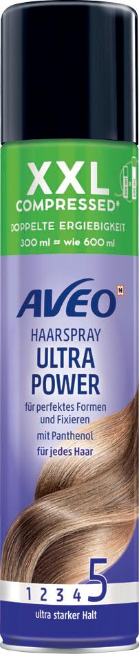 AVEO Haarspray Ultra Power XXL Compressed