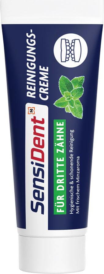 SensiDent Reinigungscreme für Dritte Zähne