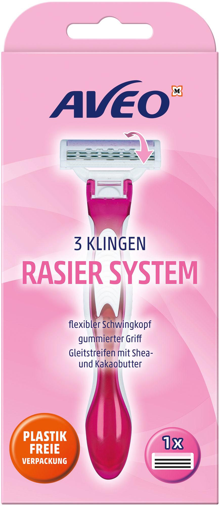 AVEO 3 Klingen Rasiersystem
