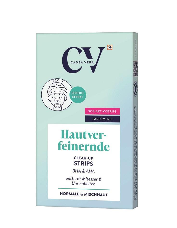 CV Hautverfeinernde Clear-up Strips