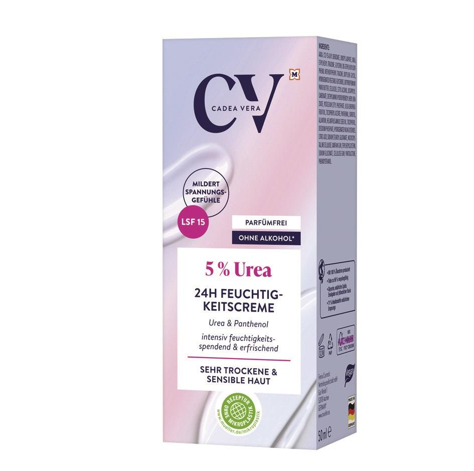 CV 5 % Urea 24 h Feuchtigkeitscreme