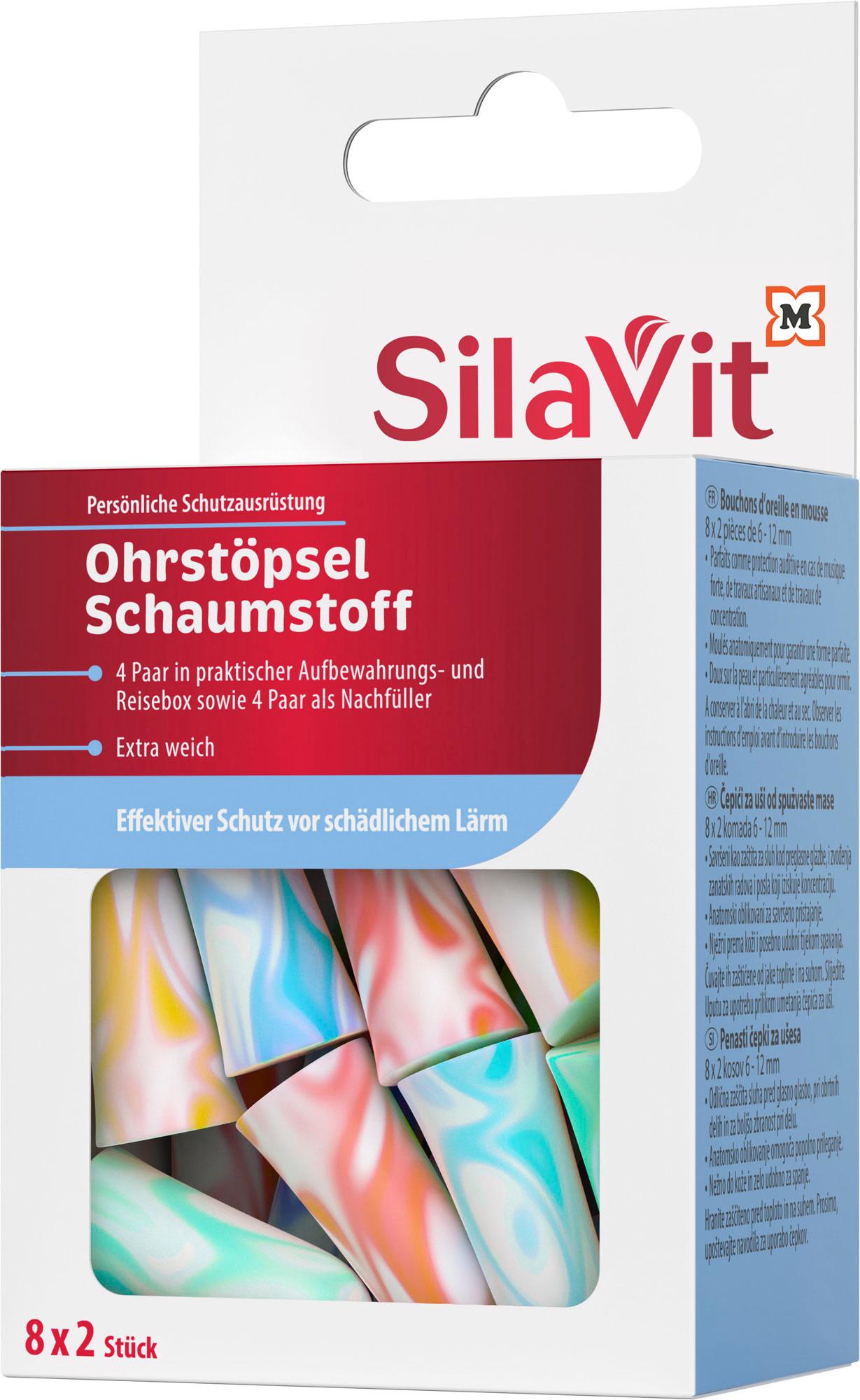 SilaVit Ohrstöpsel Schaumstoff