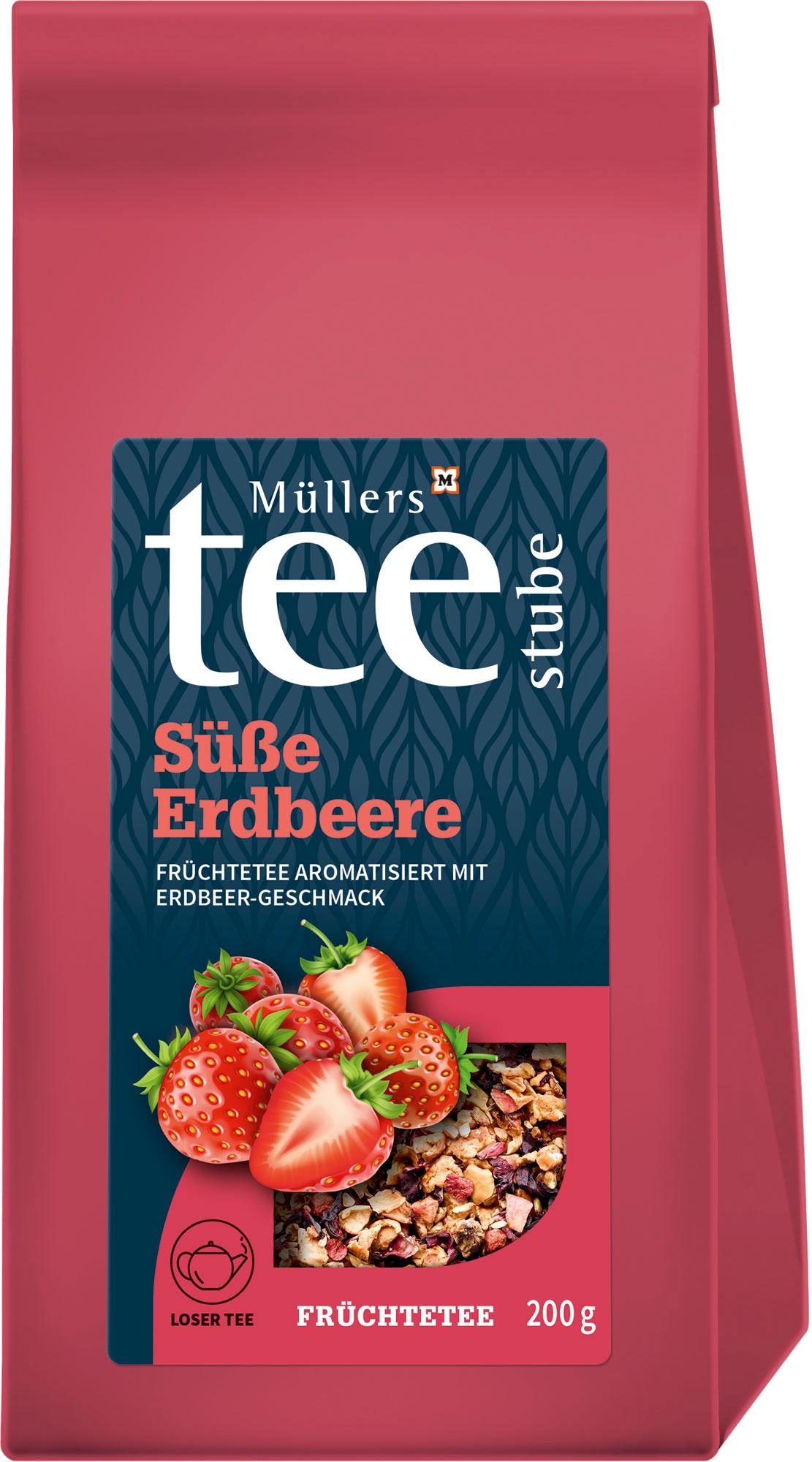 Produktbild Müllers Teestube Früchtetee Süße Erdbeere 2 von 2