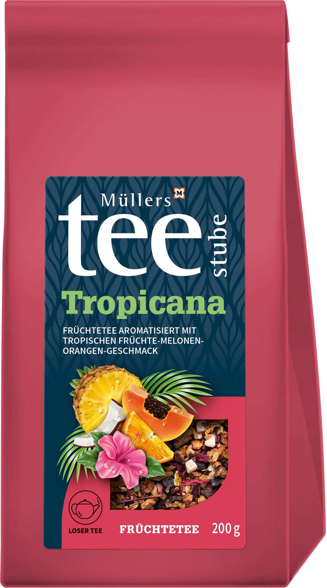 Produktbild Müllers Teestube Früchtetee Lose Tropicana 2 von 2