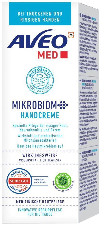 AVEO MED Mikrobiom Handcreme Medizinische Hautpflege