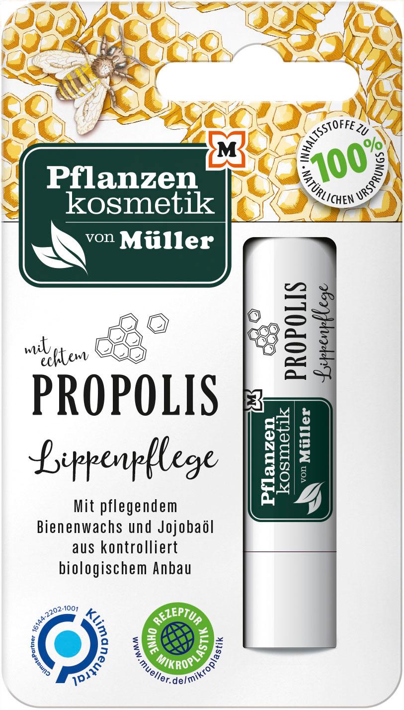 Pflanzenkosmetik von Müller Propolis Lippenbalsam