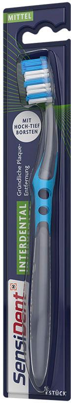 Produktbild SensiDent Zahnbürste Interdental Mittel 2 von 2