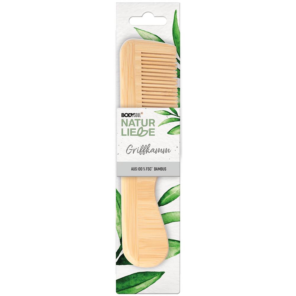 BODY&SOUL Griffkamm Fein Naturliebe Bambusholz