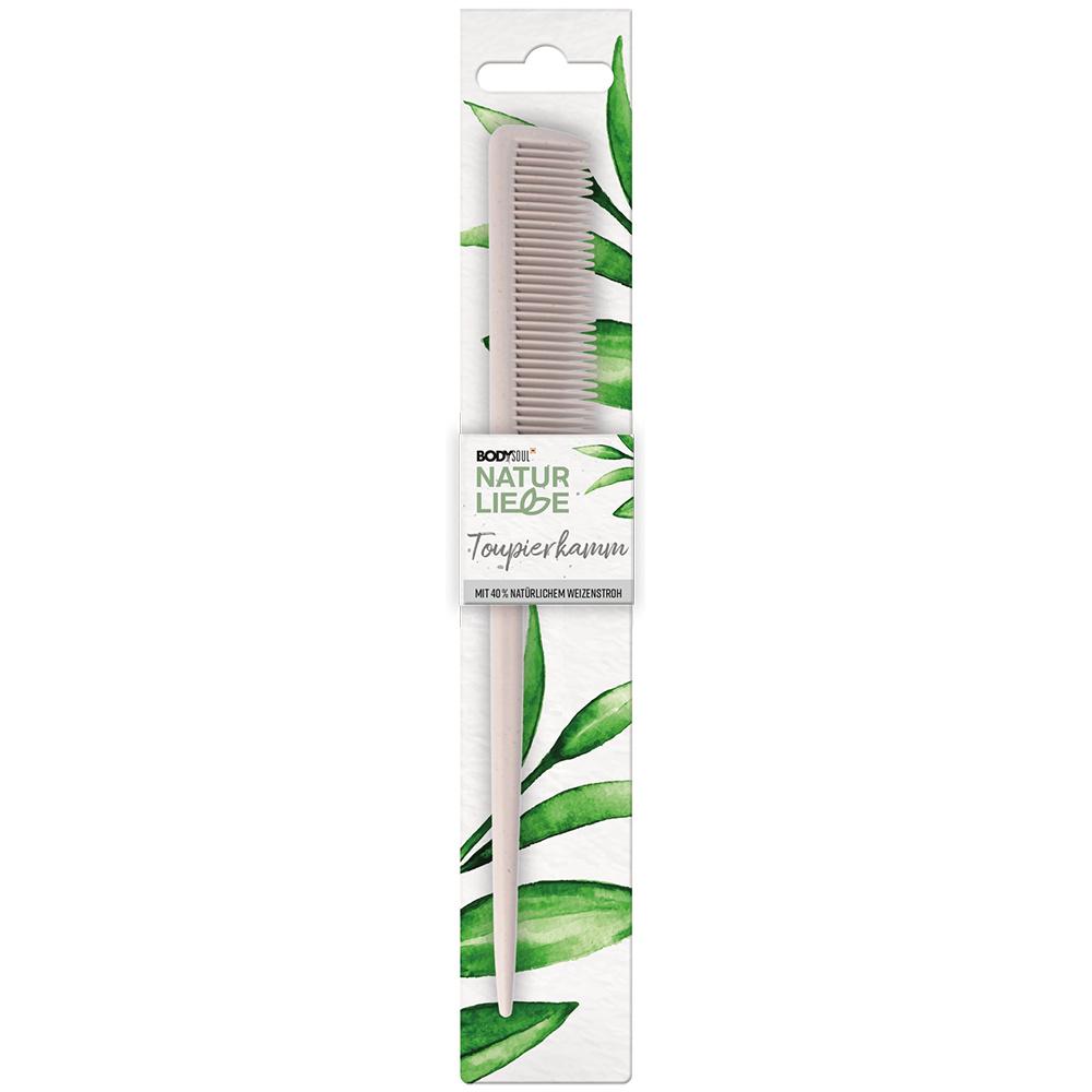 BODY&SOUL Toupierkamm Naturliebe Weizenstroh