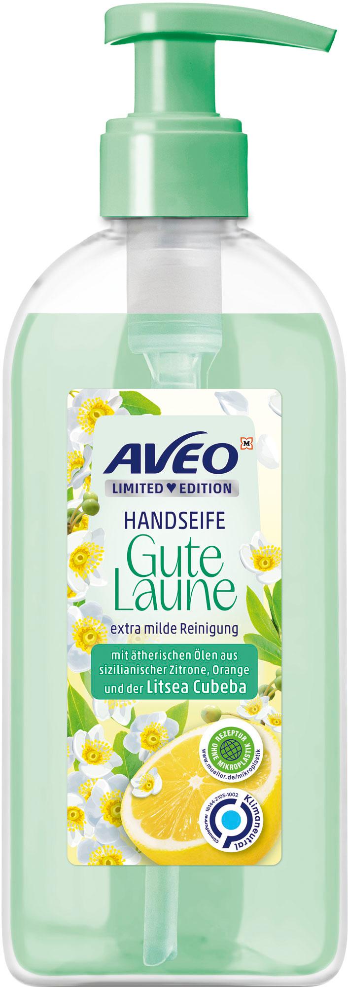 AVEO Handseife Litsea Cubeba Gute Laune