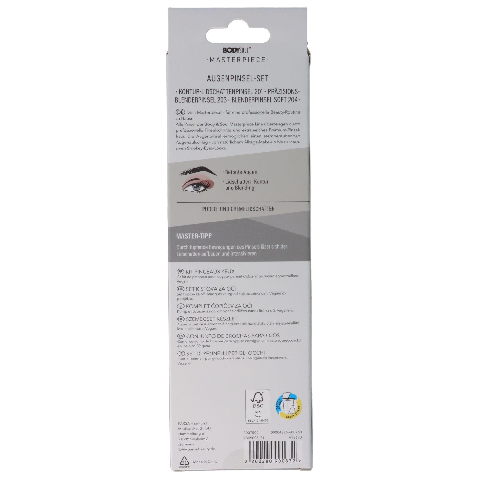 Produktbild BODY&SOUL Masterpiece Pinsel Set Auge 3 von 3