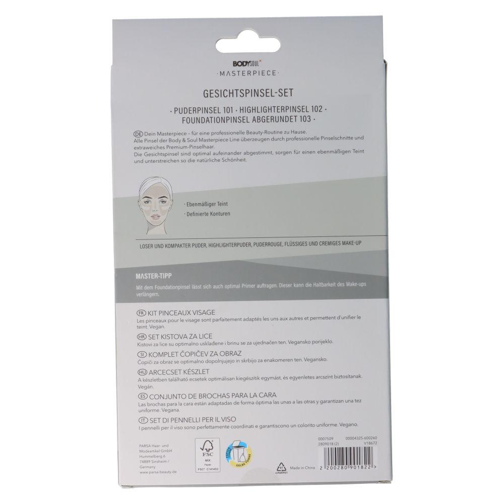 Produktbild BODY&SOUL Masterpiece Pinsel Set Gesicht 3 von 3