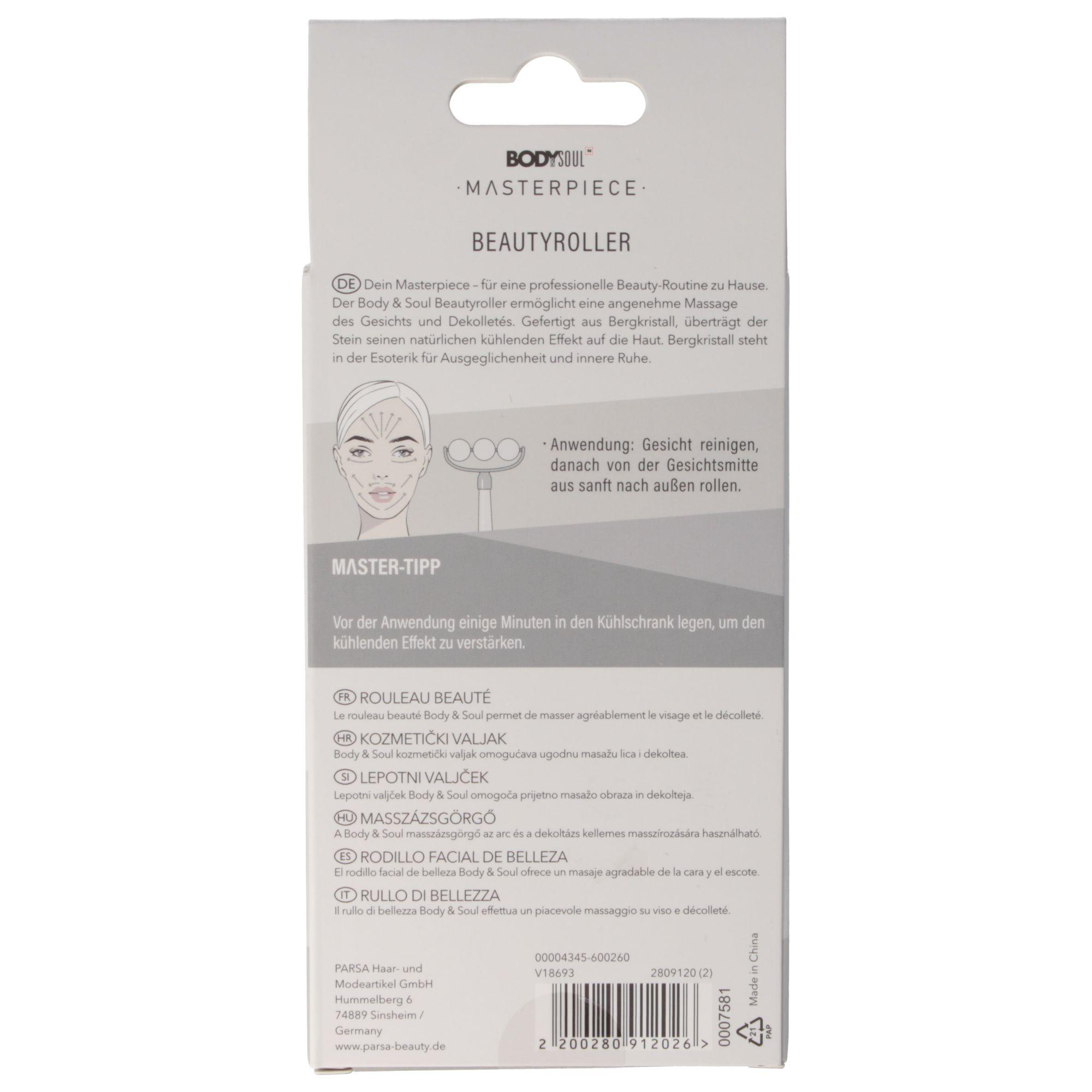 Produktbild BODY&SOUL Masterpiece Massageroller Bergkristall 3 von 3