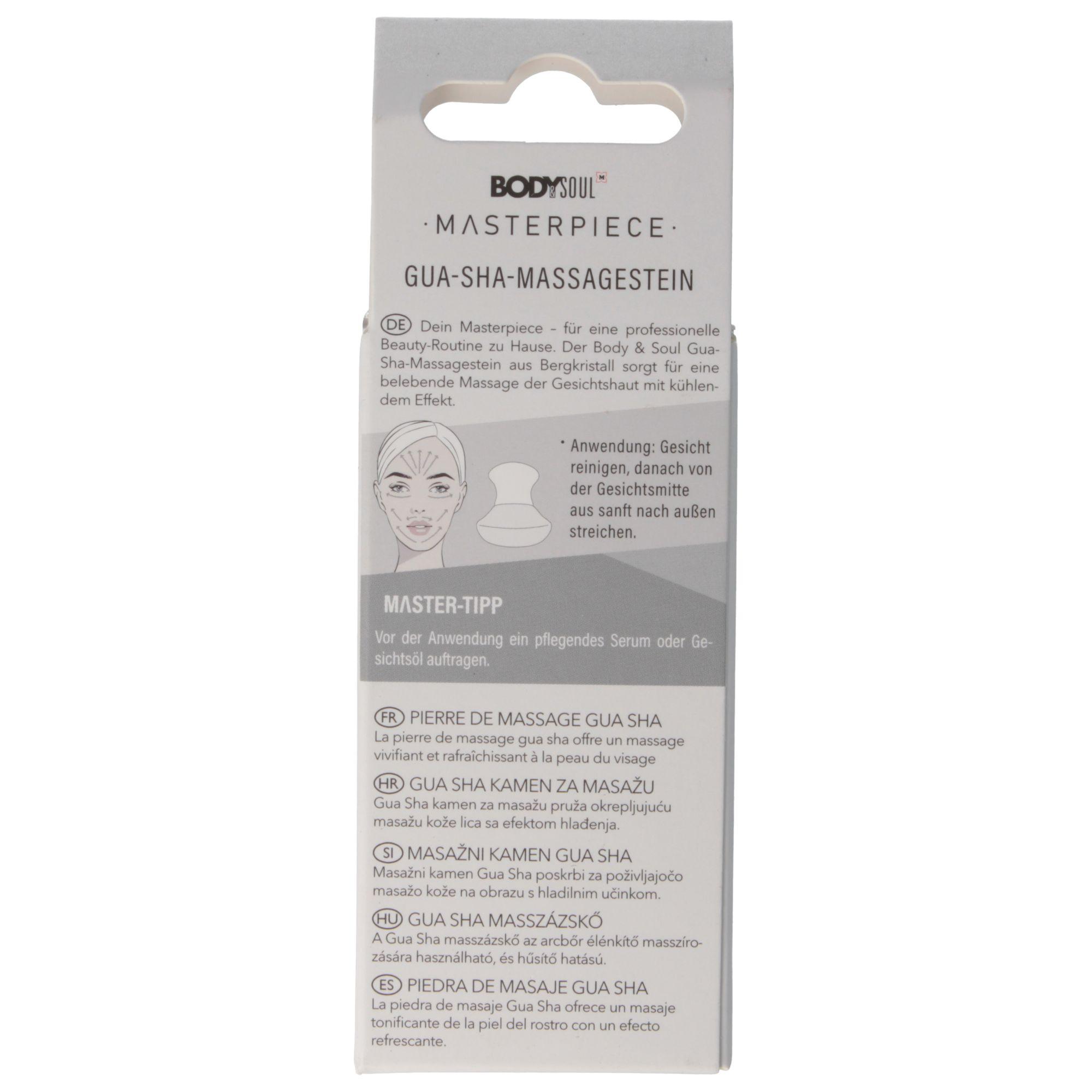 Produktbild BODY&SOUL Masterpiece Gua-Sha-Massagestein Bergkristall 3 von 3