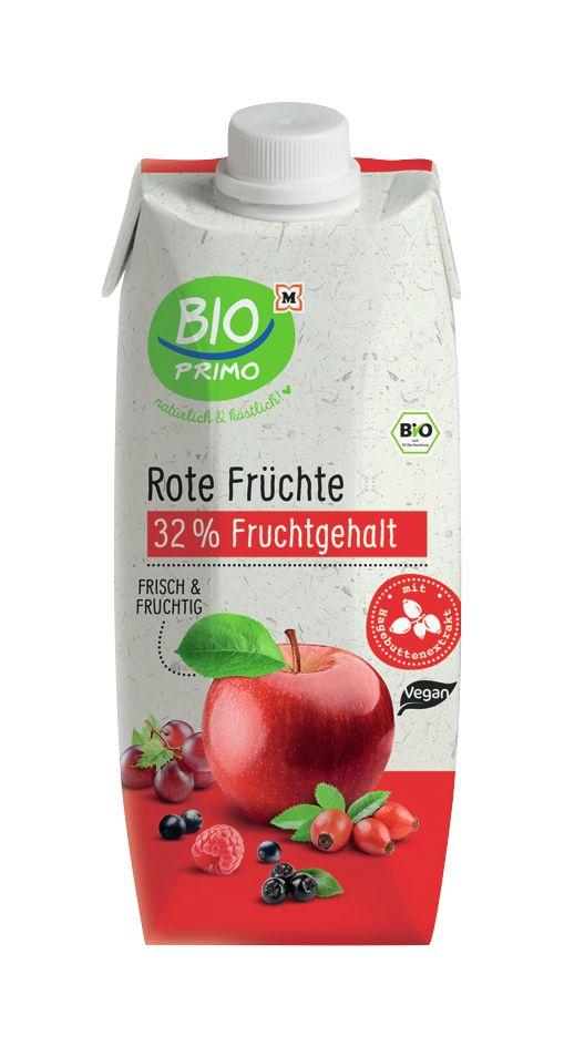 BIO PRIMO Bio Apfel&rote Früchte